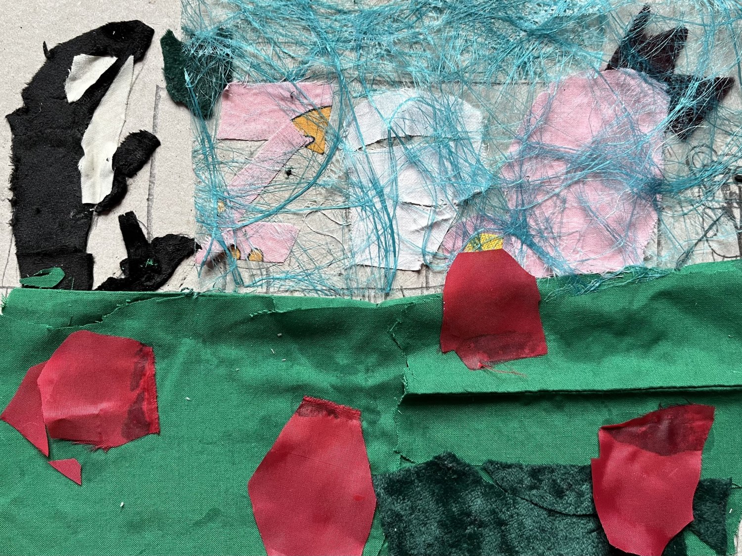 Kolorowe przedstawienie wrocławskiego ZOO z widoczną orką. Ciekawa perspektywa i połączenie kolorów.