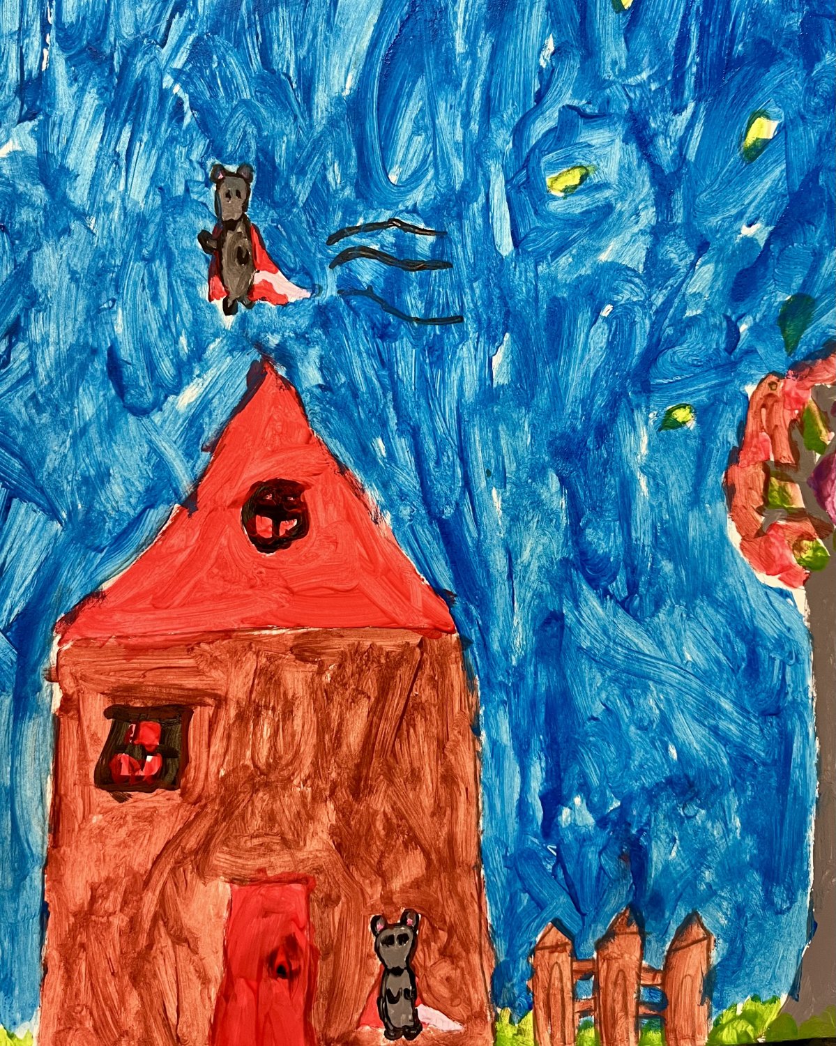 Super wiewiórki mieszkające wśród ludzi by mogły szybko nieść pomoc potrzebującym dzieciom.