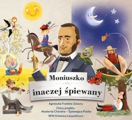 Okładka płyty "Moniuszko inaczej śpiewany"