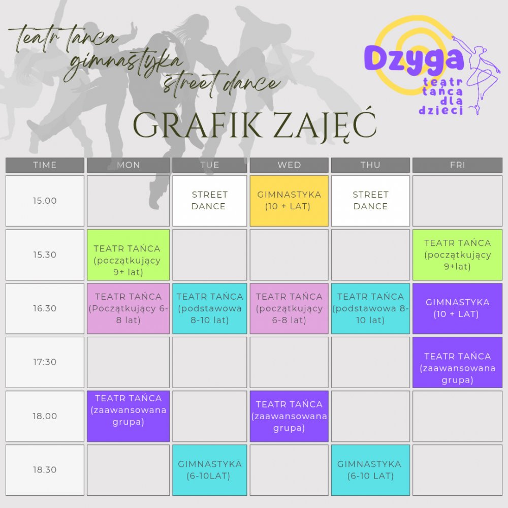 grafik zajęć 2025/2026